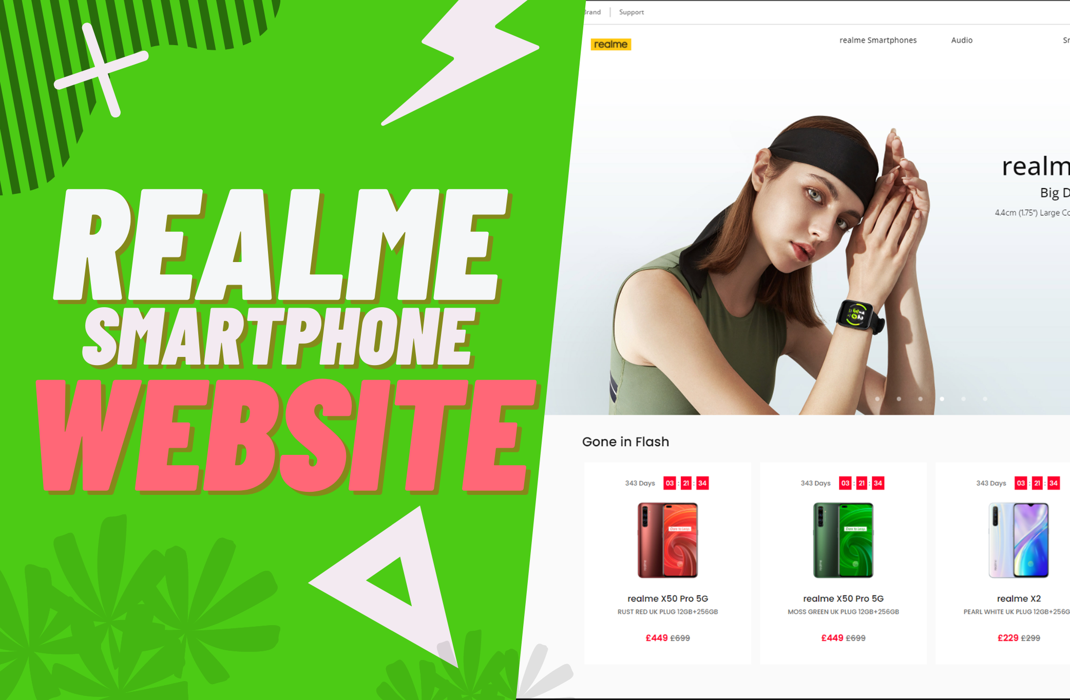 realme Website (Demo)